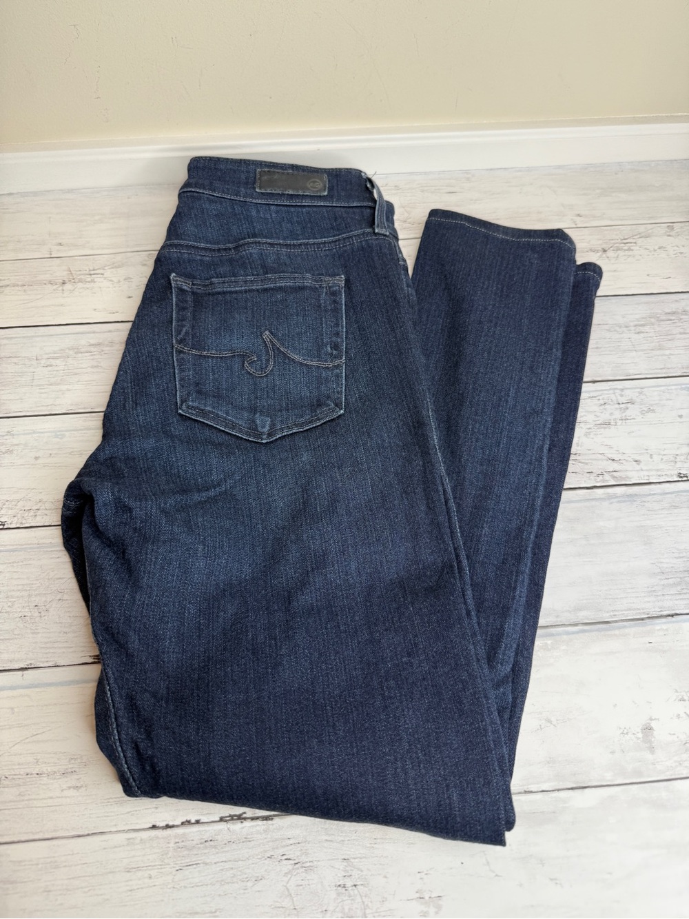 AG Farah Skinny Jeans in Dark Indigo Wash
